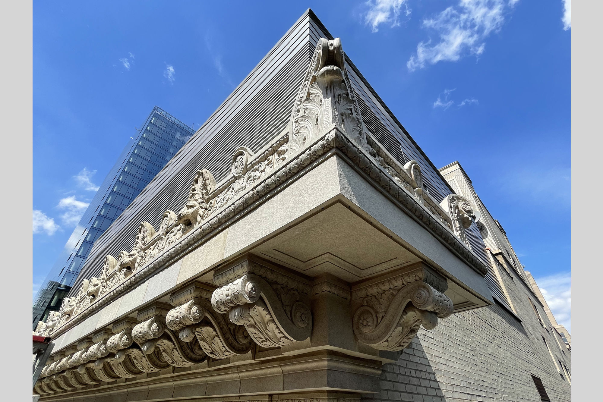 Mechanical Enclosure Exterior Cornice