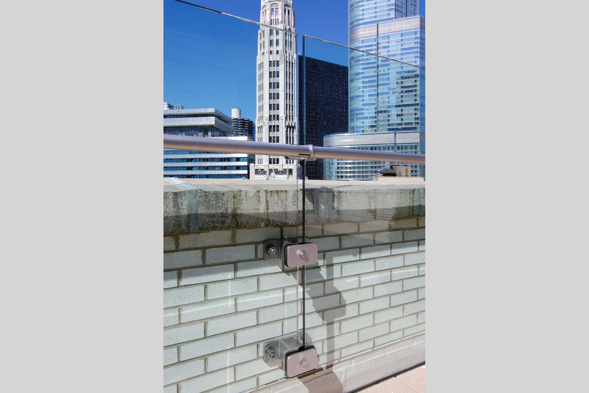 Rooftop Terrace Railing Detail